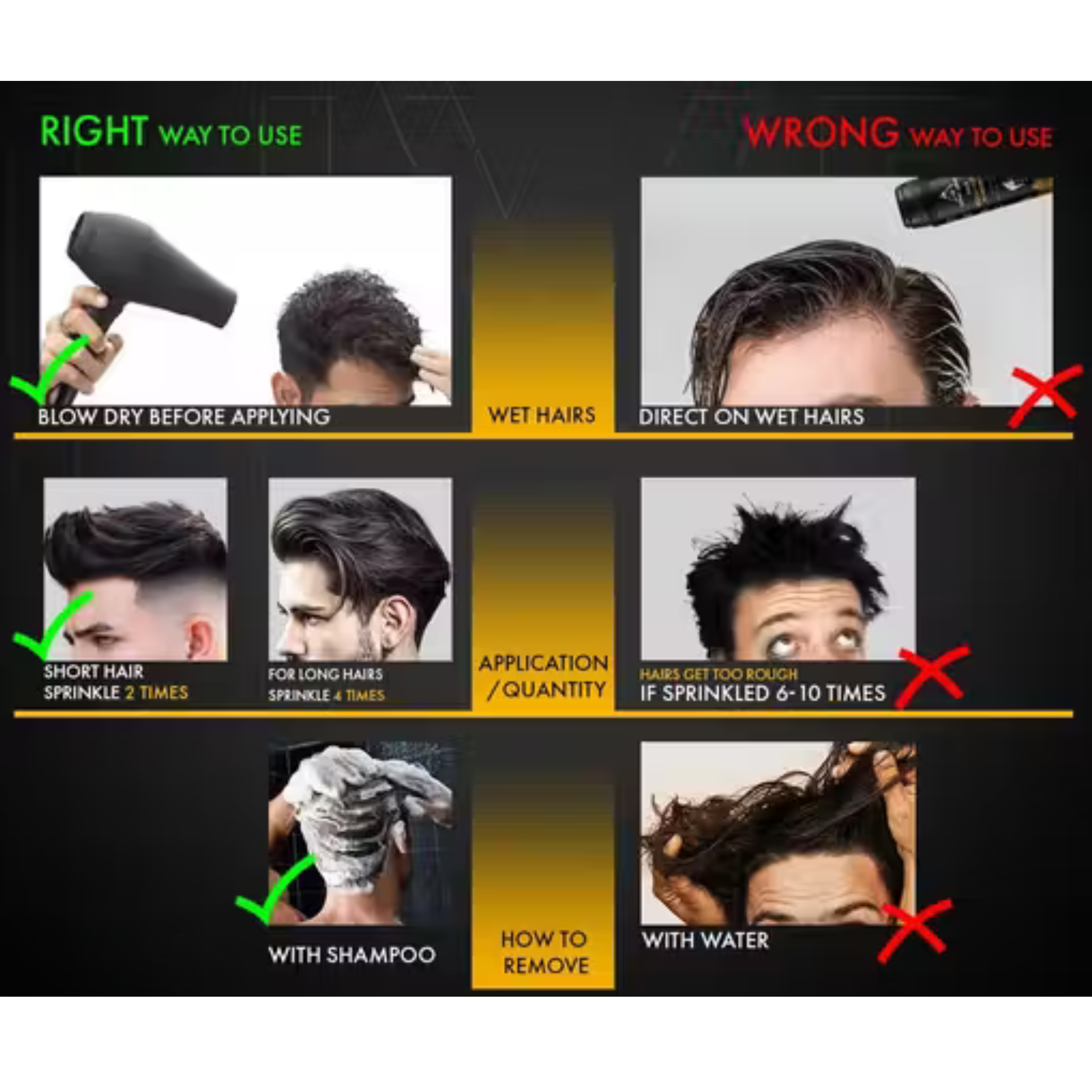 Hair Styling Powder for Men
